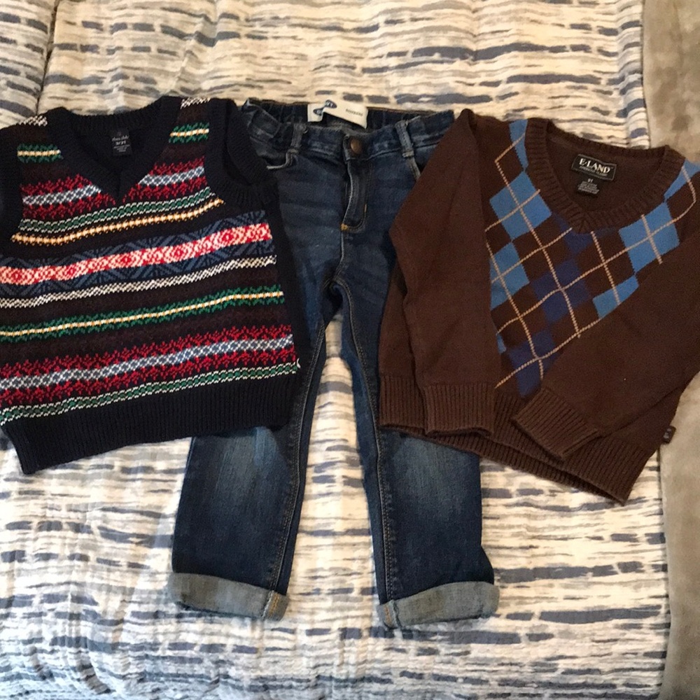 Toddler boys size 3t (bundle of three)